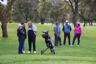 V Torneo Social de Golf de la Asociación Española Contra el Cáncer, los concursos de Approach y Putt | Andrea Mateos
