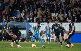 Marcos Moreno, en el Talavera - Real Madrid | FOTO CF TALAVERA