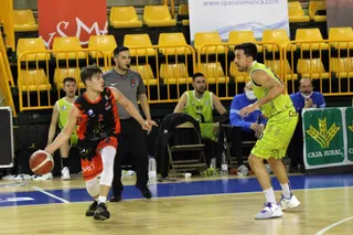 Kiko Guillem en su estreno con el CB Tormes | FOTO CB Tormes
