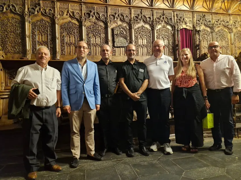 Concierto Especial De Órgano, Gaita Y Tamboril En Honor a La Delegación De La Ciudad Hermana De Franklin. Ayuntamiento De Ciudad Rodrigo