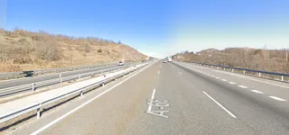 Kilómetro 409 de la A-66, lugar aproximado del accidente | Foto: Google Maps