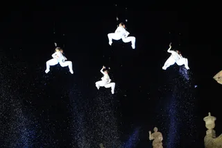 Espectáculo Ballet Aéreo en la Plaza Mayor por San Juan de Sahagún