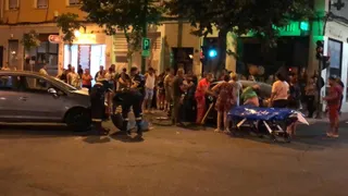 Accidente en el paseo del Rollo
