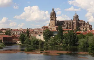 El río Tormes a su paso por Salamanca | Salamanca24horas