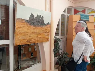 Exposición de pintura en Terradillos