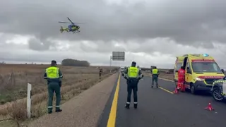 Un vehículo que circulaba en sentido contrario por la A-6 provoca una colisión múltiple en Zamora | ZAMORA24HORAS