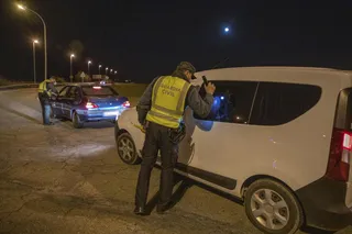 Denunciadas 38 personas por participar en un evento automovilístico en un circuito cercano a la provincia de Salamanca