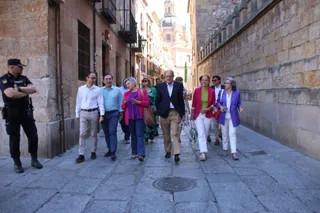 Visita del Ministro de Asuntos Exteriores José Manuel Albares para participar en un foro hispano-luso