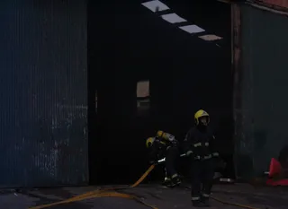 Bomberos Diputación. Foto de archivo