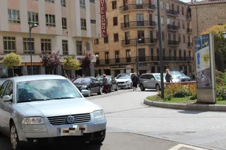 Atasco parking Santa Eulalia