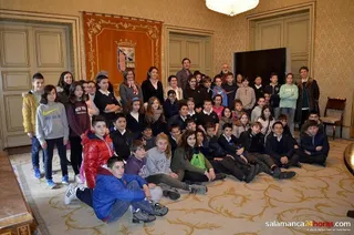Recepción de alumnos del programa Aula de Patrimonio