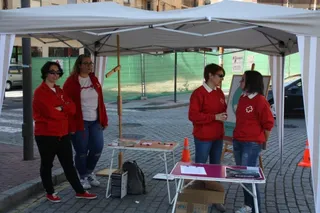 Feria de la Salud y el Bienestar en la plaza del Oeste