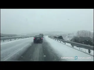 Nieve en la provincia: 27/02/2018