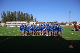 Primer entrenamiento de pretemporada de Unionistas