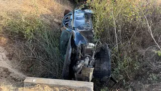 Varias personas atrapadas dentro de un vehículo tras un accidente en Berrocal de Huebra | S24H
