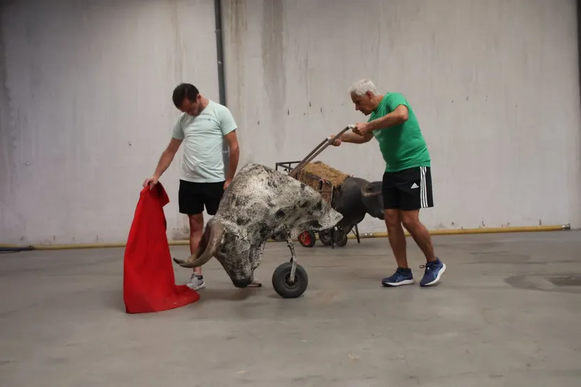 Una tarde de entrenamiento con Damián Castaño previo a la feria de Salamanca