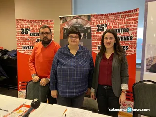 Marcos Merino, Mara Ruiz y María Isabel Martín