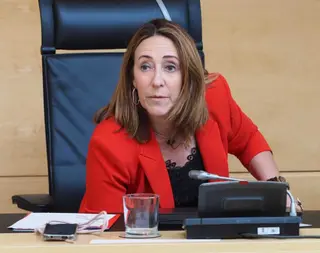 Rosa Rubio, portavoz socialista de Economía y Hacienda y procuradora del PSOE por Salamanca