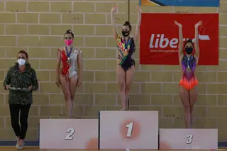 Rítmica Salamanca en el Campeonato Nacional de base