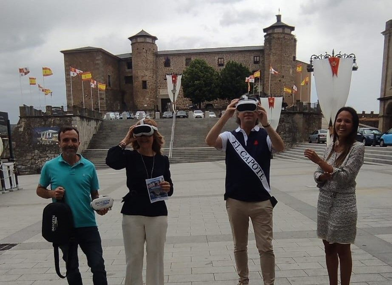 Béjar visto con realidad virtual