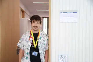 Javier Caballero, pediatra del nuevo Centro de Salud de Prosperidad 