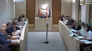 Pleno del Ayuntamiento de Salamanca celebrado este viernes