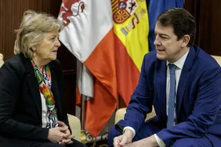 Encuentro con la comisaria de Cohesión y Reformas de la UE. Foto JCYL