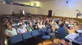 Lleno durante el coloquio taurino. 
