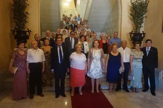 Homenaje por la Semana de Oro a los matrimonios de 50 años