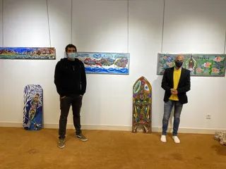 Expo Basuraleza. Sala Protagonistas
