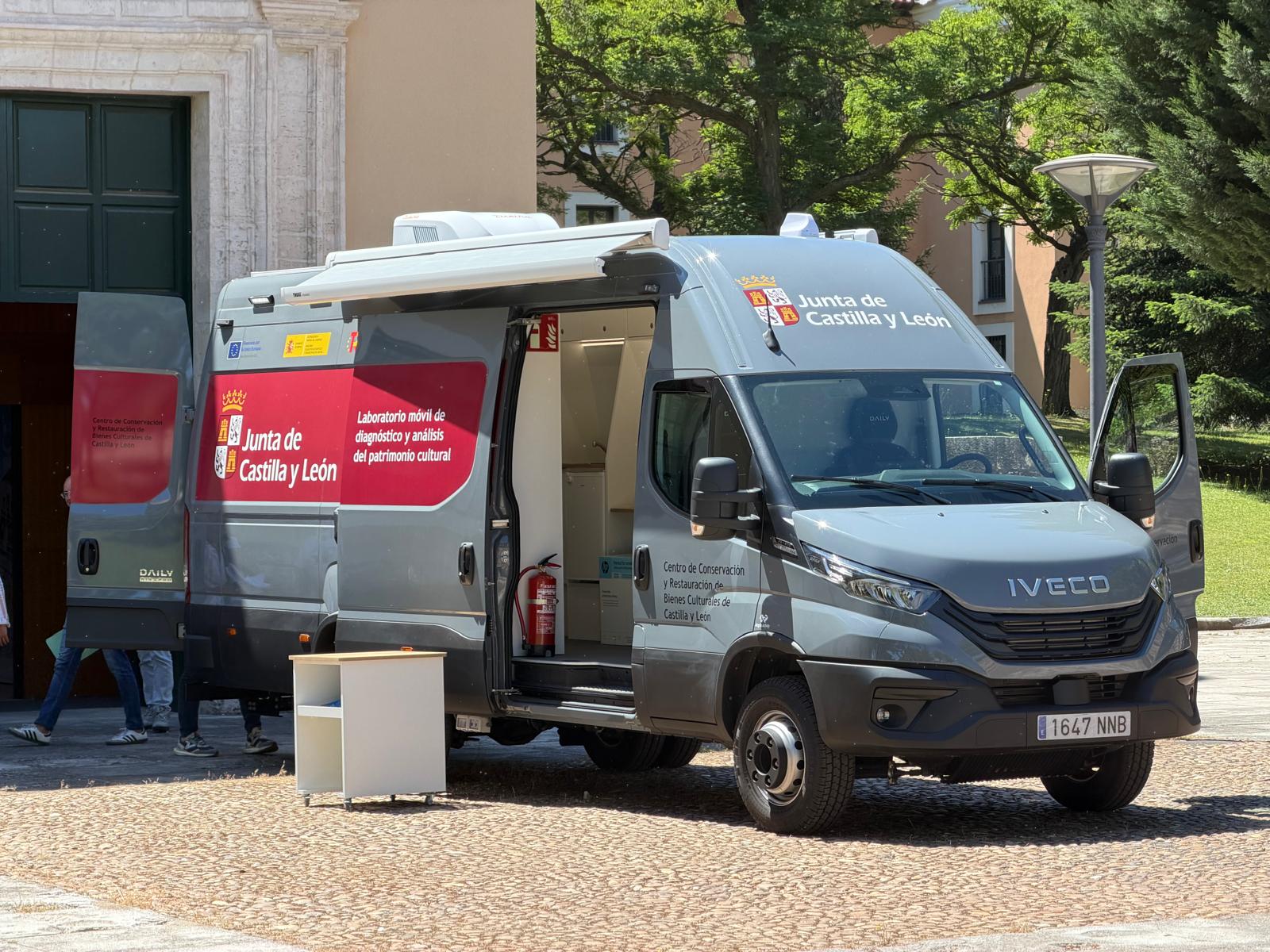Laboratorio m&oacute;vil de diagn&oacute;stico y an&aacute;lisis del patrimonio | Comunicaci&oacute;n Junta Castilla y Le&oacute;n