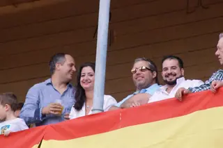 Ambiente en el desenjaule de la Feria Taurina 2022