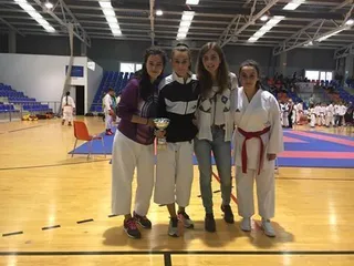 Rebeca Rodríguez, campeona en el Campeonato Regional de Kárate
