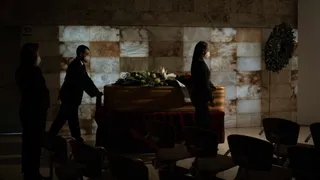 Un funeral durante la pandemia. | EP