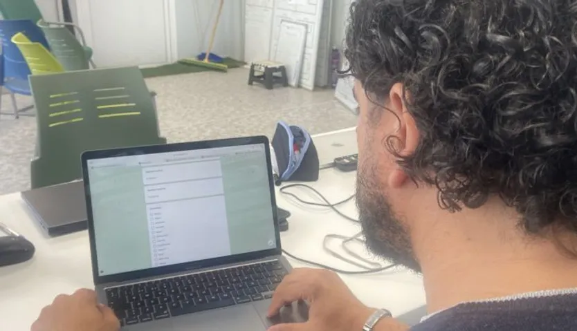 Rubén Andrés trabaja en la confección de la próxima plantilla de Unionistas | FOTO SALAMANCA24HORAS.COM