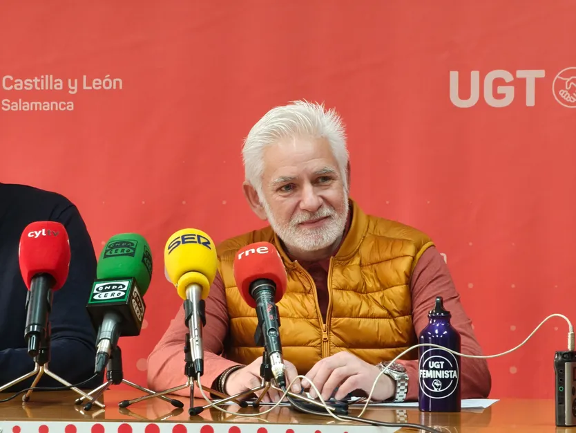 Marcelino Pérez, secretario provincial de UGT en Salamanca. S24H.