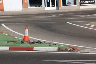 Accidente en el Polígono de Los Villares