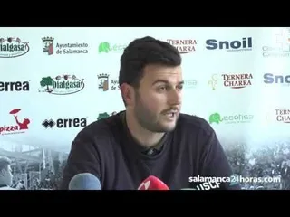 Rueda de prensa tras el Unionistas - Don Benito de playoff