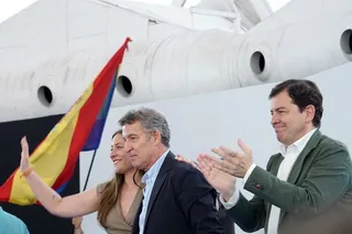 El presidente del PP, Alberto Núñez Feijóo inicia en Valladolid campaña para su reelección, junto a Alfonso Fernández Mañueco | Miriam Chacón | ICAL