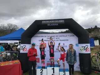 Podio Promesas femenino
