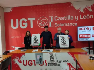 UGT y CCOO anuncian las marchas del 25N y 27N