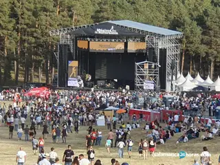 Cientos de salmantinos disfrutan con Rod Stewart en el festival ‘Músicos en la Naturaleza 2019’.
