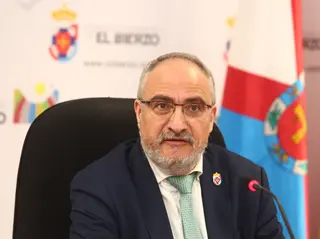 El presidente del Consejo Comarca de El Bierzo, Olegario Ramón - César Sánchez (ICAL)