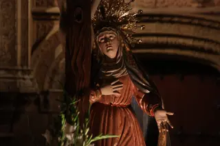 GALERÍA | Procesión Martes Santo de la Hermandad Universitaria del Santísimo Cristo de la Luz y Nuestra Señora de la Sabiduría