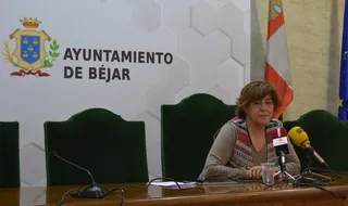 Elena Martín, alcaldesa de Béjar.