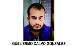 Cartel del joven de 19 años desaparecido, Guillermo Calvo en Cantalejo (Segovia). Foto ICAL