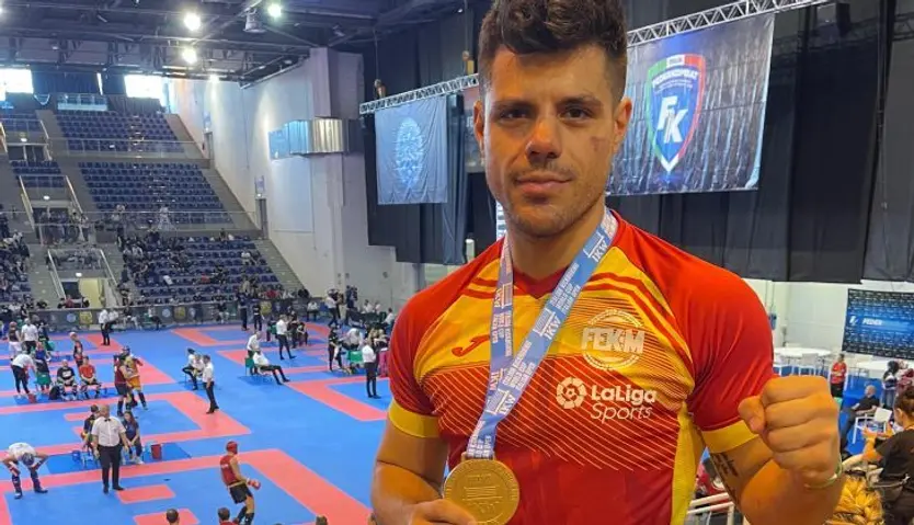 Richi Huerta en el Italian WAKO World Cup