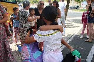 Llegada de 15 menores saharauis del programa Vacaciones en Paz 2025