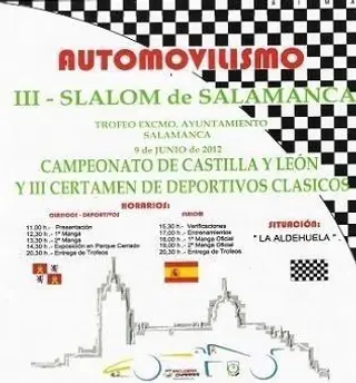 Ordemots organiza el III Slalom de Salamanca'
