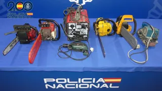Herramientas sustraídas